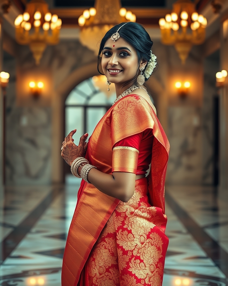Banarasi Silk Wedding Saree